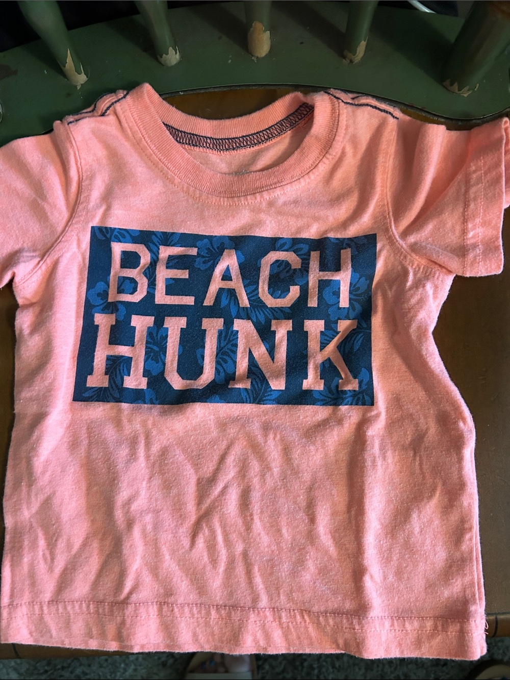 Carter's Pink 'Beach Hunk' Graphic Tee